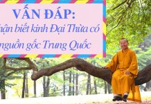 Vấn đáp: Nhận biết kinh Đại Thừa có nguồn gốc Trung Quốc – Thích Nhật Từ van dap nhan biet kinh dai thua