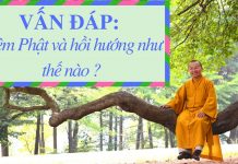 Vấn đáp: Niệm Phật và hồi hướng phối hợp như thế nào? – Thích Nhật Từ van dap niem phat va hoi huong p
