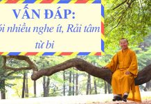Vấn đáp: Nói nhiều nghe ít, rải tâm từ bi – Thích Nhật Từ van dap noi nhieu nghe it rai ta