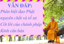 Vấn đáp: Phân biệt đạo Phật nguyên chất và tổ sư, cốt lõi của chánh pháp, kinh căn bản van dap phan biet dao phat nguye