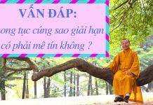 Vấn đáp: Phong tục cúng sao, giải hạn – Thích Nhật Từ van dap phong tuc cung sao giai