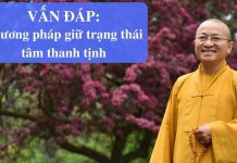 Vấn đáp: Phương pháp giữ trạng thái tâm thanh tịnh – Thích Nhật Từ van dap phuong phap giu trang th