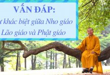 Vấn đáp: Sự khác biệt giữa Nho-Lão-Phật giáo – Thích Nhật Từ van dap su khac biet giua nho la