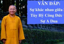 Vấn đáp: Sự khác nhau của sự tùy hỷ công đức và sự a dua – Thích Nhật Từ van dap su khac nhau cua su tuy