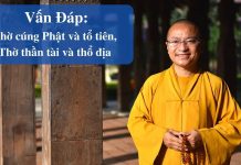 Vấn đáp: Thờ cúng Phật, tổ tiên, thần tài, thổ địa – Thích Nhật Từ van dap tho cung phat to tien th