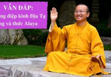 Vấn đáp: Thông điệp Kinh Điạ Tạng và Thức Alaya – Thích Nhật Từ van dap thong diep kinh dia tang