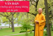 Vấn đáp: Tình huống quy y nhưng không giữ đủ giới – Thích Nhật Từ van dap tinh huong quy y nhung k