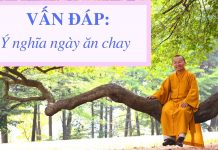 Vấn đáp: Ý nghĩa ngày ăn chay – Thích Nhật Từ van dap y nghia ngay an chay thi