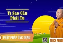 Vì Sao Cần Phải Tu – Thích Phước Tiến vi sao can phai tu thich phuoc t