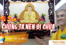 Vì Sao Chúng Ta Nên Đi Chùa – Thích Thiện Tuệ vi sao chung ta nen di chua thic