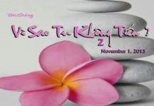 Vì Sao Tu Không Tiến 2 – Thích Pháp Hòa vi sao tu khong tien 2 thich pha