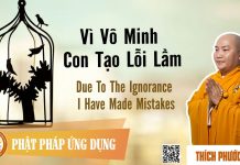Vì Vô Minh Con Tạo Lỗi Lầm (Due To The Ignorance I Have Made Mistakes) – Thích Phước Tiến vi vo minh con tao loi lam due t
