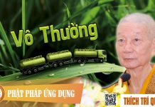 Vô Thường – Thích Trí Quảng vo thuong thich tri quang