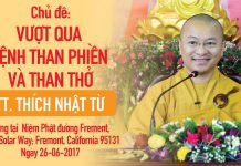 Vượt Qua Bệnh Than Thở Và Than Phiền – Thích Nhật Từ vuot qua benh than tho va than p