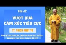 Vượt Qua Cảm Xúc Tiêu Cực – Thích Nhật Từ vuot qua cam xuc tieu cuc thich