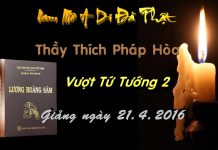 Vượt Tứ Tướng 2 – Thích Pháp Hòa vuot tu tuong 2 thich phap hoa
