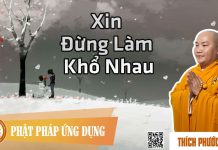 Xin Đừng Làm Khổ Nhau – Thích Phước Tiến xin dung lam kho nhau thich phuo