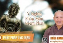 Ý Nghĩa Pháp Môn Niệm Phật – Thích Hạnh Bình y nghia phap mon niem phat thich