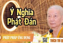 Ý Nghĩa Phật Đản – Thích Trí Quảng y nghia phat dan thich tri quang