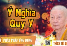 Ý Nghĩa Quy Y – Thích Trí Quảng y nghia quy y thich tri quang 1