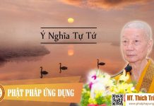 Ý Nghĩa Tự Tứ – Thích Trí Quảng y nghia tu tu thich tri quang