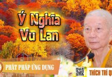 Ý Nghĩa Vu Lan – Thích Trí Quảng y nghia vu lan thich tri quang