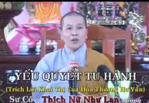 Yếu Quyết Tu Hành – Thích Nữ Như Lan yeu quyet tu hanh thich nu nhu l