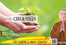 Cho và Nhận – Thích Thiện Xuân cho va nhan thich thien xuan