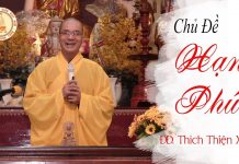 Hạnh phúc – Thích Thiện Xuân hanh phuc thich thien xuan