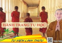 Hành trang tu học – Thích Thiện Xuân hanh trang tu hoc thich thien xu