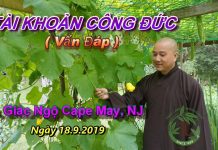 Tài khoản công đức – Thích Pháp Hòa tai khoan cong duc thich phap ho