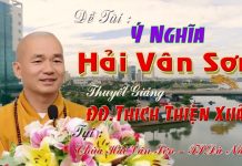 Ý Nghĩa Hải Vân Sơn – Thích Thiện Xuân y nghia hai van son dd thich thi