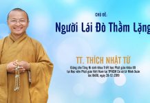 Người lái đò thầm lặng – Thích Nhật Từ nguoi lai do tham lang thich nha