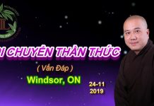 Di Chuyển Thần Thức – Thầy Thích Pháp Hòa