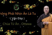 Không phải nhịn ăn là tu – Thích Pháp Hòa