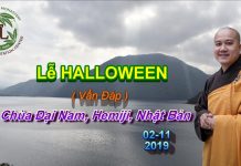 Lễ Halloween – Thích Pháp Hòa