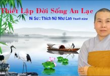 Thiết lập đời sống an lạc – Thích Nữ Như Lan