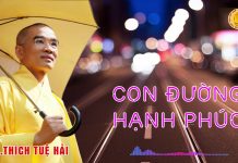 Con đường hạnh phúc – Thích Tuệ Hải