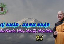 Lý Nhập – Hạnh Nhập – Thích Pháp Hòa