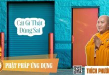 Cái gì thật đúng – sai – Thích Phước Tiến
