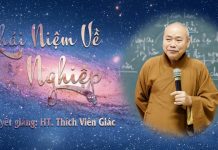 Khái Niệm Về Nghiệp – Thích Viên Giác