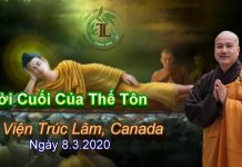 Lời Cuối Của Thế Tôn – Thích Pháp Hòa