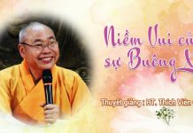 Niềm Vui Của Sự Buông Xả – HT. Thích Viên Giác