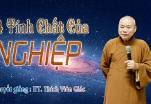 4 Tính Chất Của Nghiệp – Thích Viên Giác