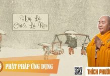 Hãy Là Chiếc Lá Rơi – Thích Phước Tiến