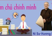 Làm chủ chính mình – Thích Nữ Hương Nhũ