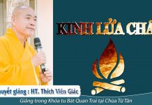 Kinh Lửa Cháy – Thích Viên Giác