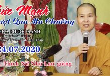 Sức mạnh vượt qua ma chướng – Thích Nữ Như Lan