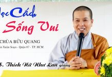 Học cách sống vui – Thích Nữ Như Lan