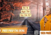 Khi bị ngạt thở, bạn cần gì? – Thích Phước Tiến
